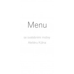 Menu (ke všem typům oznámení)