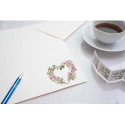 Dopisní papír *Jabloňový květ* (10ks)