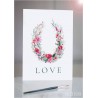*Sen* (tisk A4) s textem LOVE