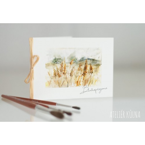 Přání *Klasy*s textem Blahopřejeme