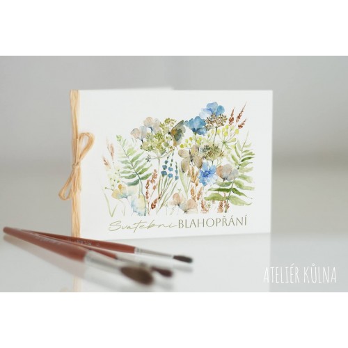 Svatební přání *Motýlí hostina*