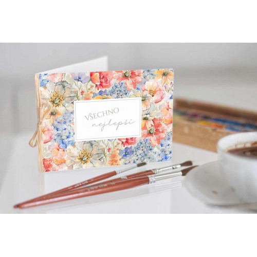 Přání LÍBÁNKY s textem Všechno nejlepší