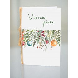 Vánoční přání Provoněné Vánoce s textem Vánoční přání