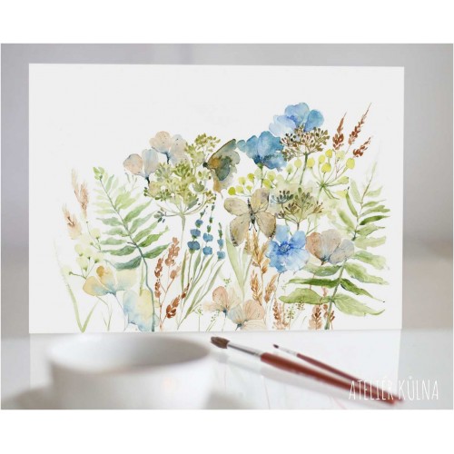 Motýlí hostina (tisk A4)