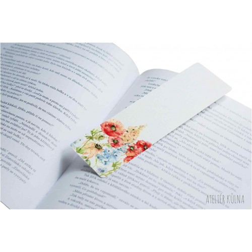 Záložka Máky a náprstníky