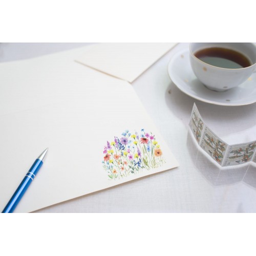 Dopisní papír Barevný svět (10ks)