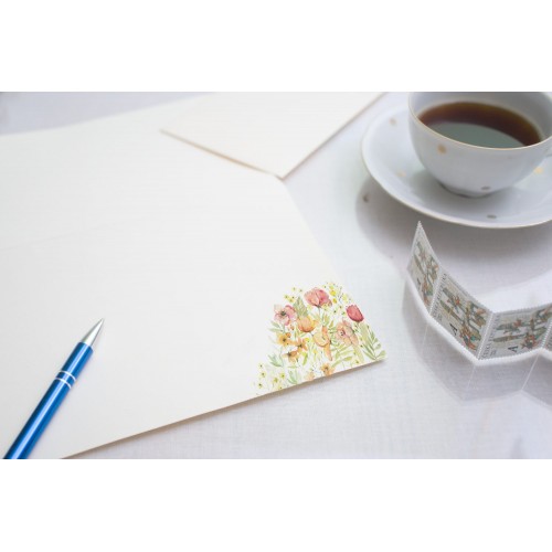 Dopisní papír Vítání jara  (10ks)