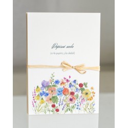  Dopisní sada *V srdci* (bez monogramu)