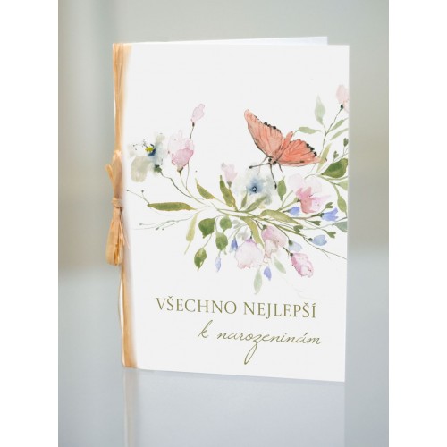 Přání Romance Všechno nej k narozeninám