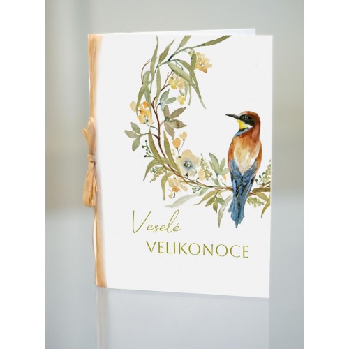 Velikonoční přání Vlha