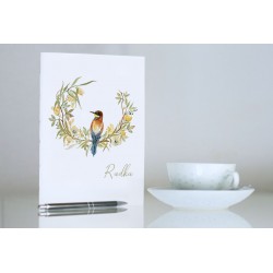 Deník & monogram Vlha