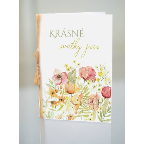 Velikonoční přání Vítání jara