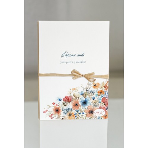Dopisní sada Anemone & monogram